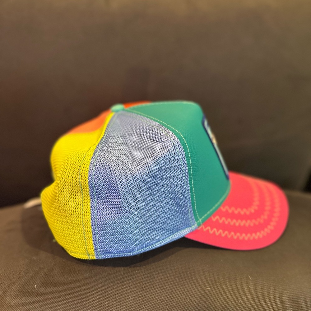 NWT neon Goorin Bros. Save the Dolphin trucker hat rare! Limited Edition - Picture 6 of 7